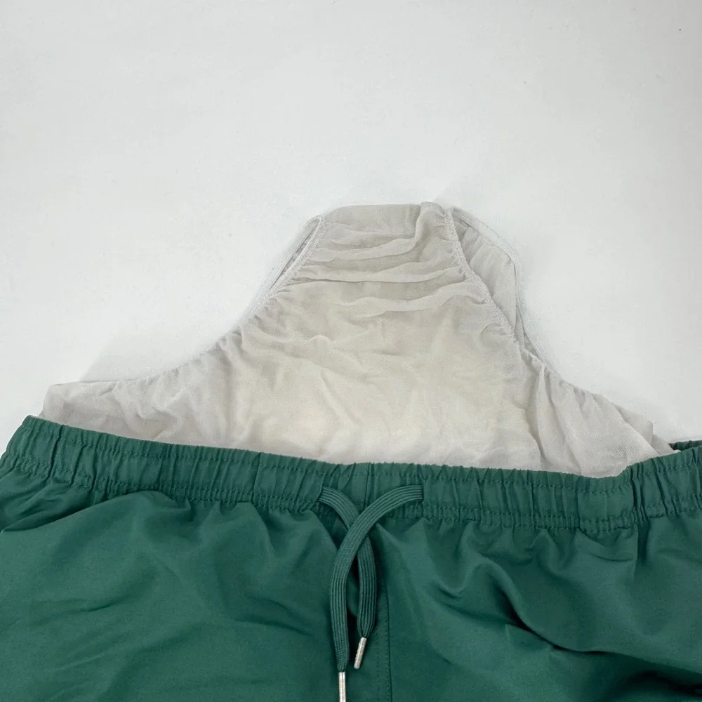 Bather Mens Forest Green Recycled Swim Trunks XXL Mesh Lined Board Shorts